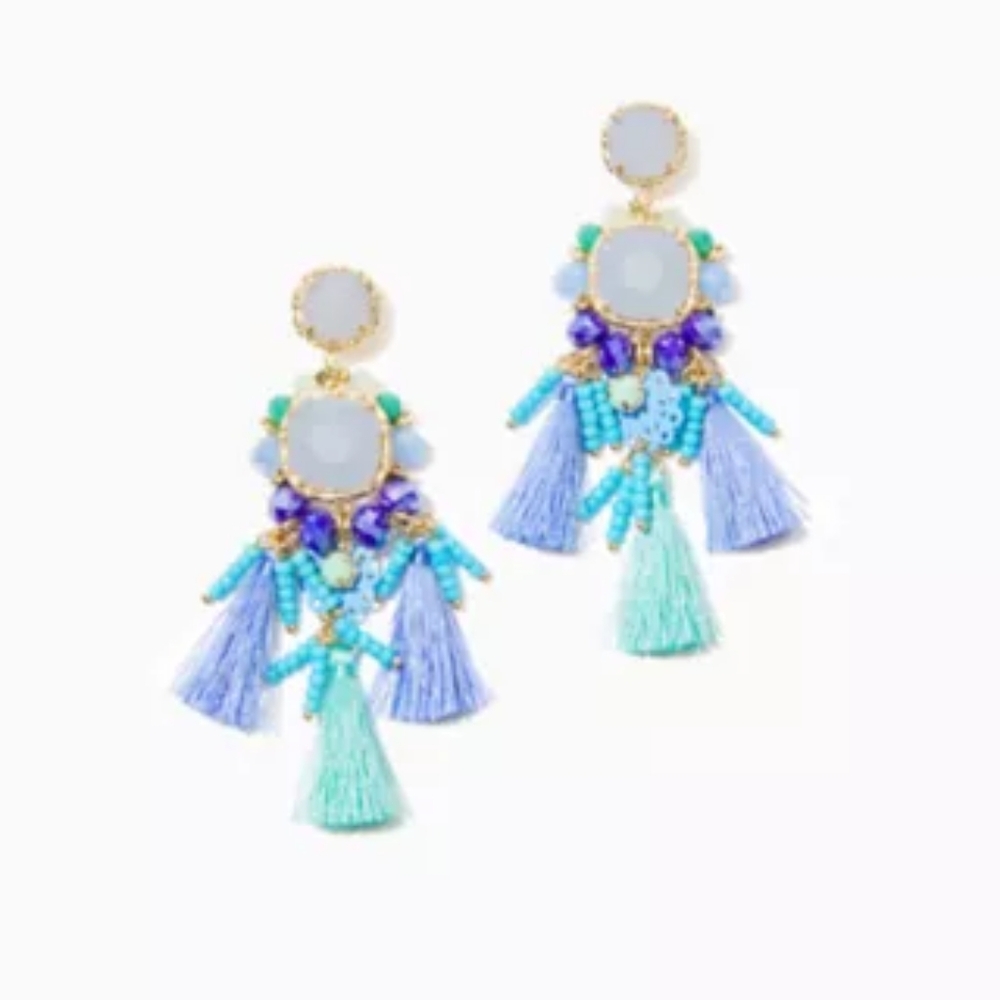 NWT Lilly Pullizer Waterside Earrings